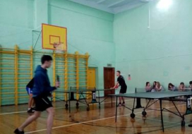 Участие студентов ГБПОУ Областной многопрофильный техникум в зональных соревнованиях по настольному теннису
